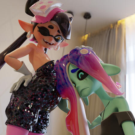 Half Body Scene | $15